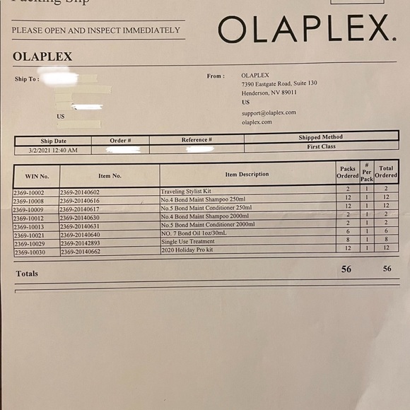 Olaplex Bundle SAVING #3 #4 #5 #6 #7 PRICE IS FIRM - Picture 5 of 5